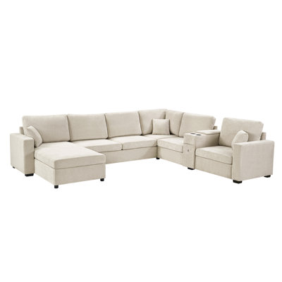 5‑Seat Modular Sectional Sofa Couch