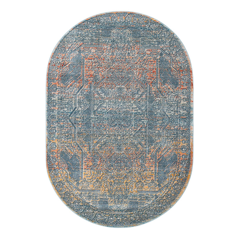 Tapis Langley Street® Kingscote Alabama, Ovale 4 pi x 5 pi 11 po