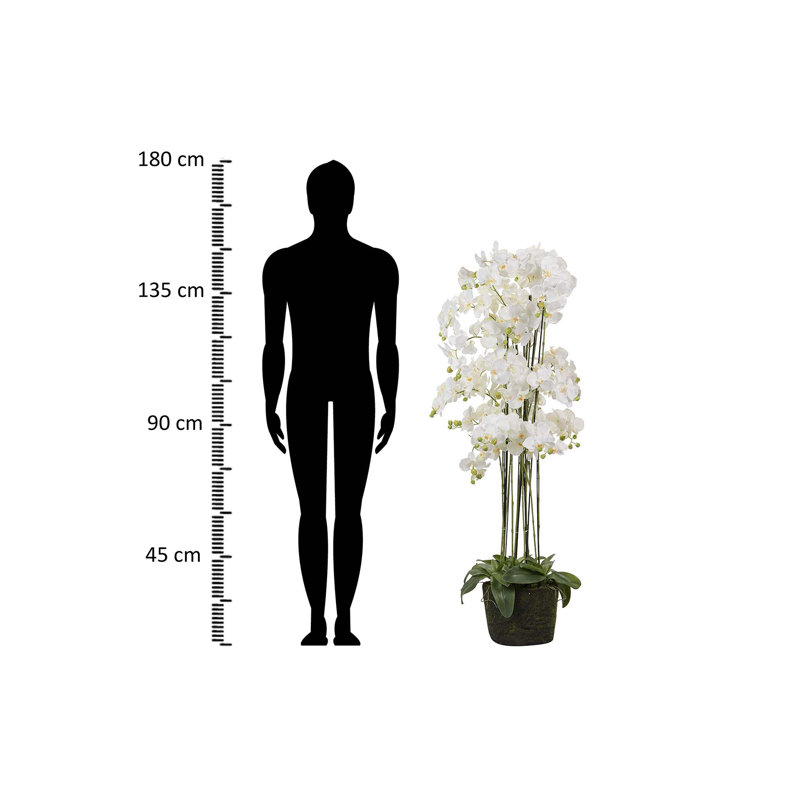 155cm Faux Flowering Plant in Pot