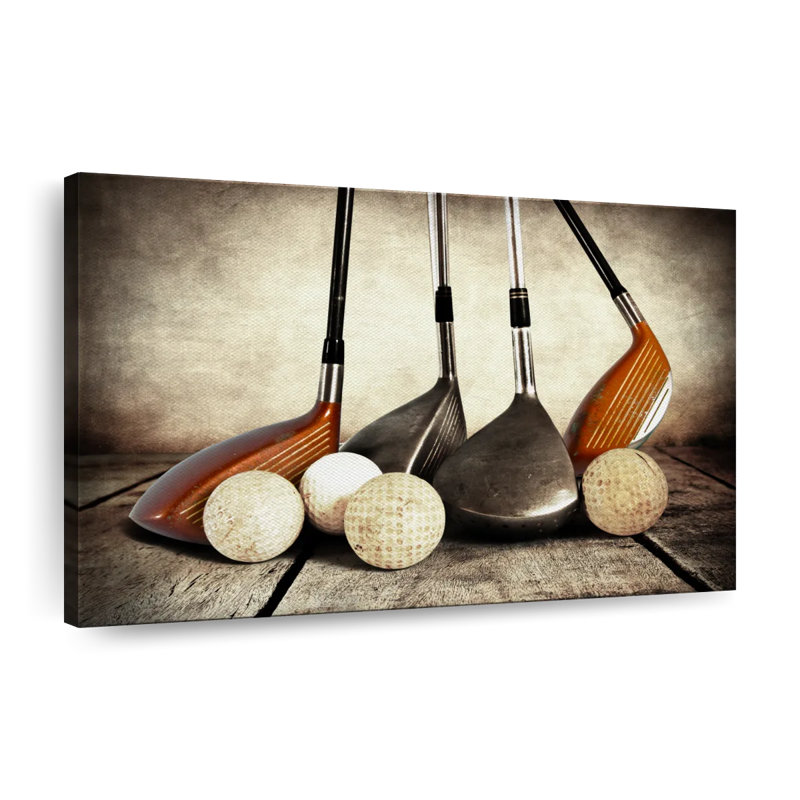 Ensembles de golf - photographie, Toile tendue, H 24 po x l 36 po, Sans cadre