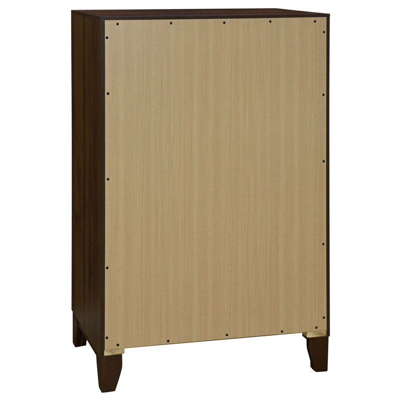 Commode 4 tiroirs Welsley Noyer