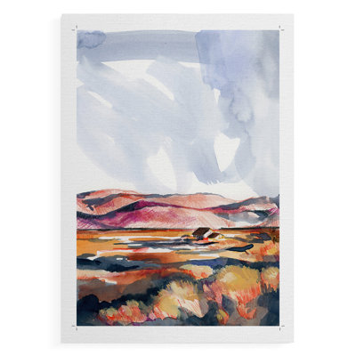 Chromatique, paysages I - impression sur toile seulement - non encadrée