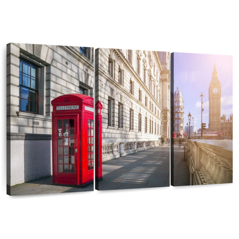 Cabine téléphonique Sireci London, H 48 po x l 74 po