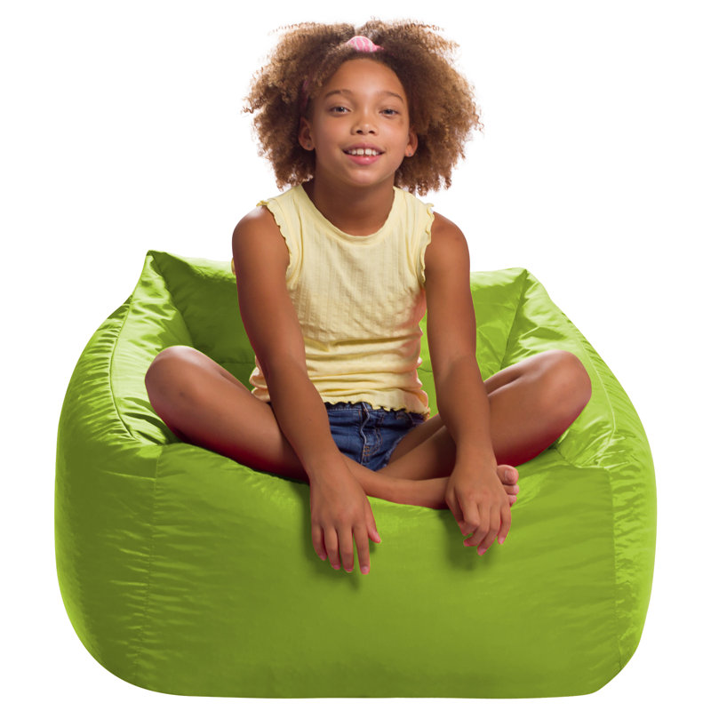 Bean Bag Chair Structured Seat for Kids, Teens and Adults, Comfy Bean Bean Bag Chair for Gaming, Reading and Watching TV, Coronado Chair, Multiple Colors and Fabrics