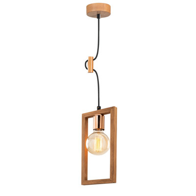Luminaire suspendu simple à 1 lumière Hendrick