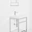 Ensemble de meuble-lavabo simple 24,25 po C