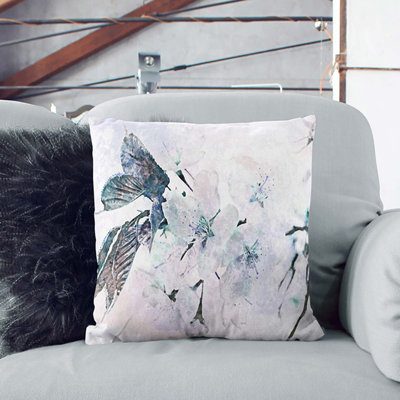 Japanese Cherry Tree Cushion with Filling