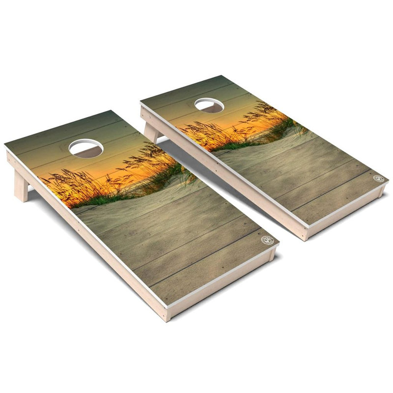 Ensemble de cornhole Sea-Oats, Ajouter des lumières DEL