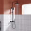 Système de douche complet avec valve brute