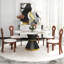 Ensemble de table de salle à manger 8 places avec chaises modernes en forme de clé, ensemble de salle à manger 9 pièces-1771436906-1771436905