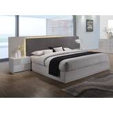 Latitude Run® Lyset Upholstered Platform Bed & Reviews | Wayfair