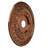 EnduraForm PVC Baltimore Thermoformed Ceiling Medallion, 22"OD x 3 1/2"ID x 1"P (Fits Canopies up to 7 3/4"), Metallic Antique Brass-70556181-137634723