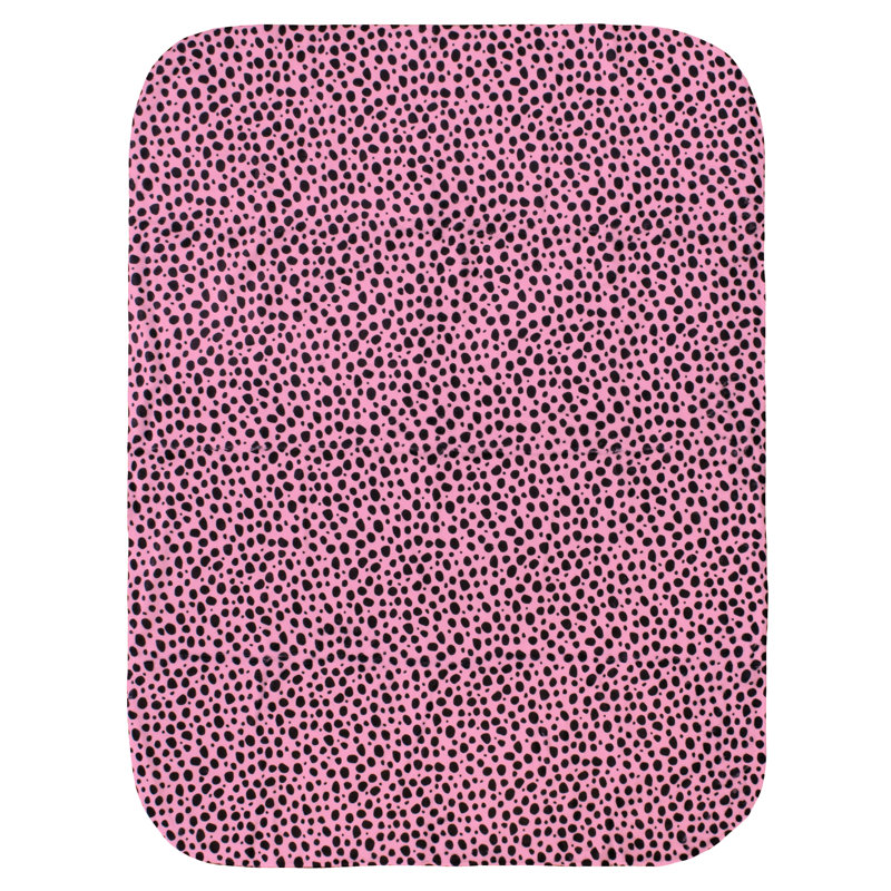 Plain Weave / Muslin Throw Blanket, 30" W x 40" L, Pink