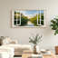 Tableau encadré sur toile « Vue de la nature », 122 x 61 cm (48 x 24 pouces), lot de 1-1835765698