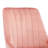 Girton 21" Wide Modern Velvet Channel Tufted Dining Chair-1851611391