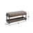 Modern Upholstered Entryway Bench with Shoe Storage Shelf Geometric Pattern Seat -2002129375-2002129370