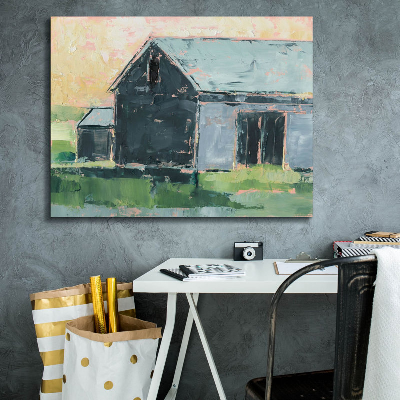  «Southern Glow 2» par Ethan Harper, art mural sur toile, H 26 po x l 34 po