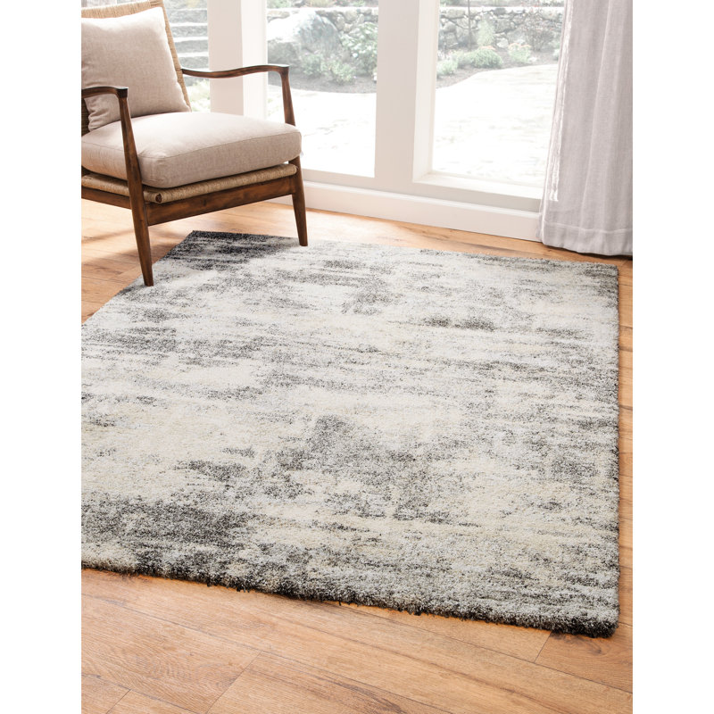 Gris, multicolore, tapis, fils, tissé à la machine, base en polypropylène, texture douce