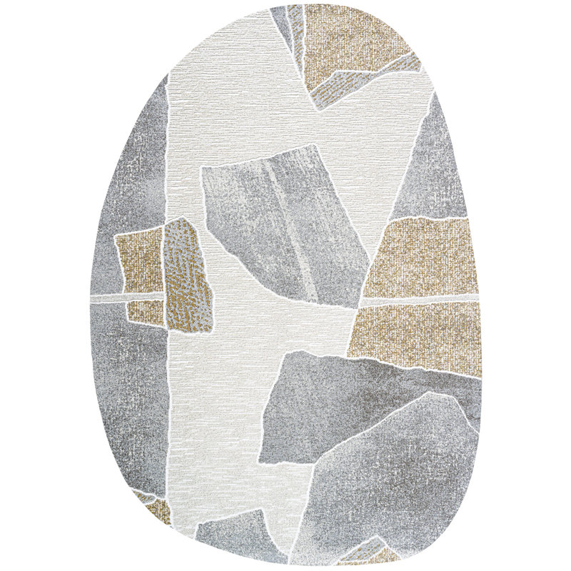 Milano hspp and pes hi low Pebble Shape, Rectangle 133 x 195 cm