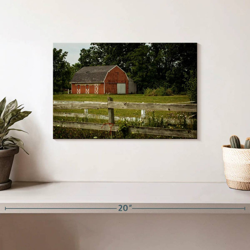 Lilie Rural Farm Barn, 8" H x 12" W