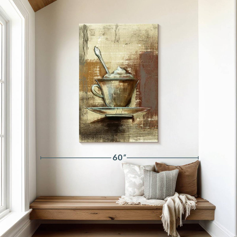 Yarlin Cafe Classico III Neutral, 45" H x 30" W