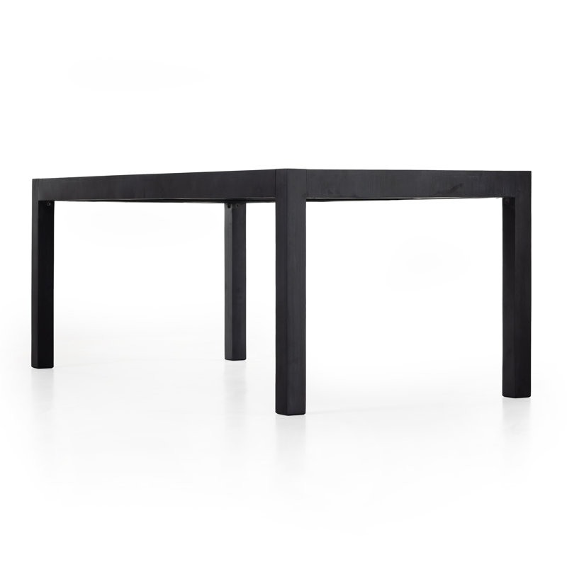 Isador Solid Wood Dining Table, Dry Wash Poplar, 30" H x x 78" L x 37.75" W