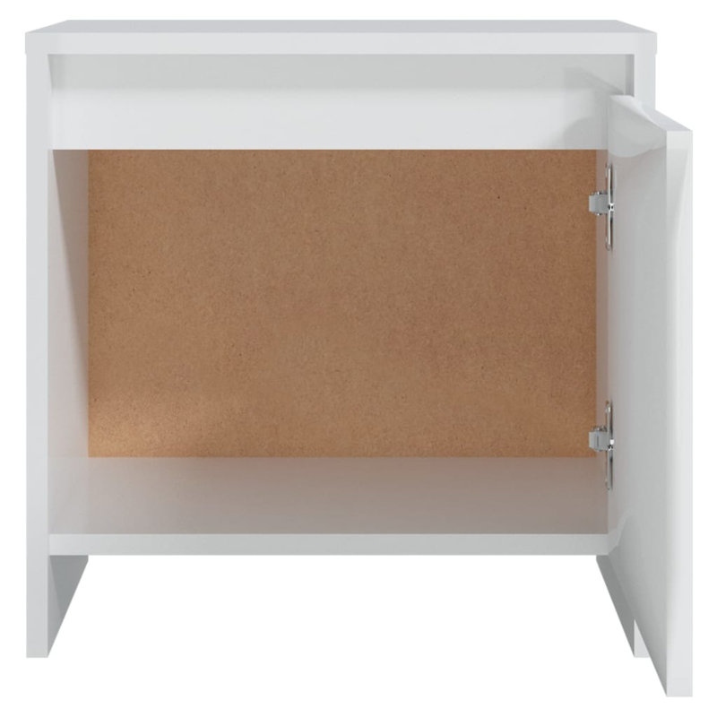 Morden 45cm W Bedside Table, Concrete Grey, Individual