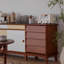 Buffet en bois massif de style nordique Mid
