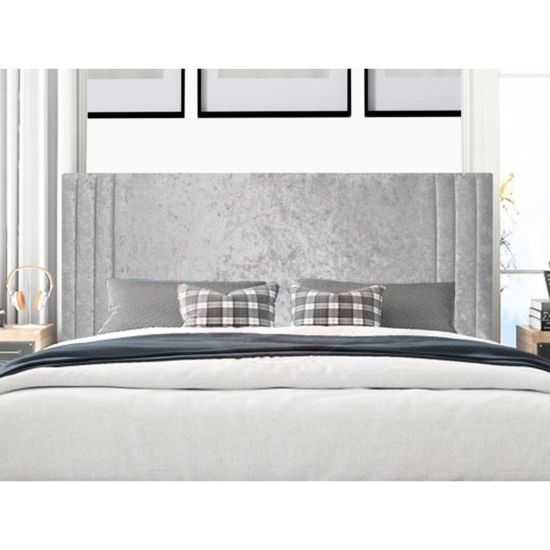 Arnulfo Upholstered Headboard, Small Double (4'), Champagne