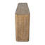 Console Ryun en pin récupéré, naturel antique