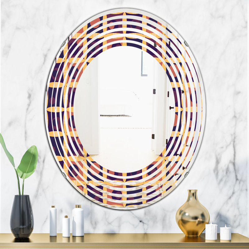 Miroir mural Wave, H 31,5 po x l 23,7 po