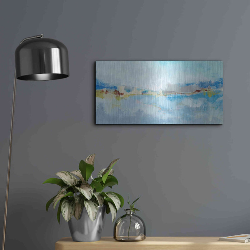 «Sea Breeze Landscape II» par Christina Long, H 12 po x l 24 po