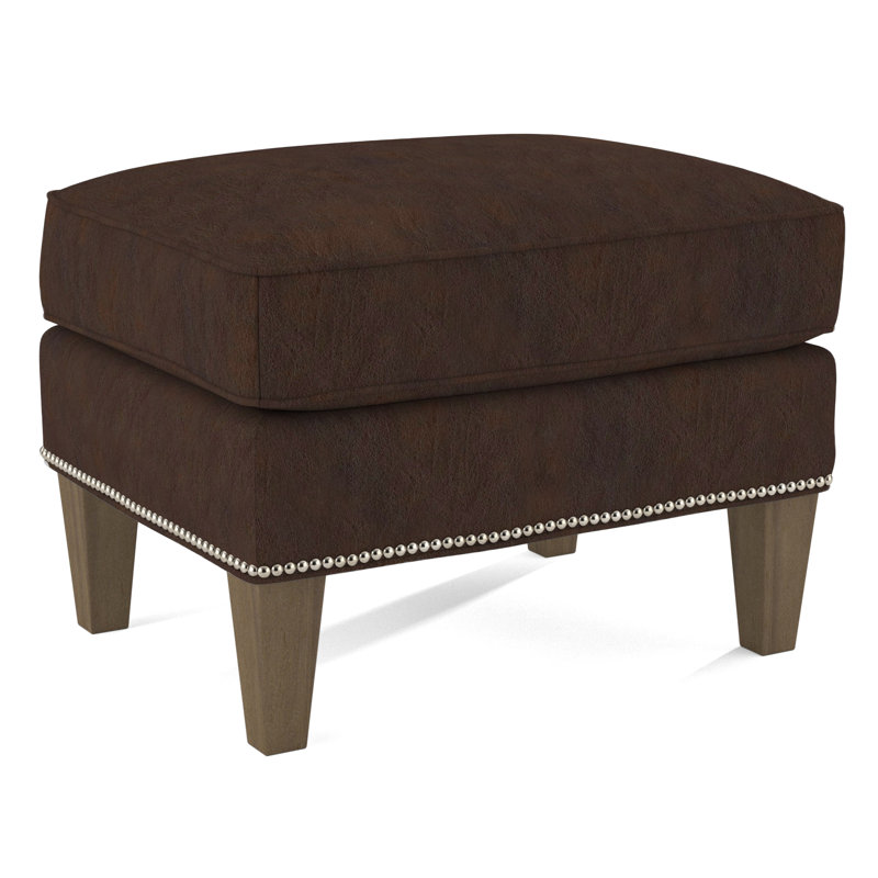 Ottoman, Applause Choco Suisse, Weathered Gray
