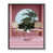 Toile avec cadre flottant argent