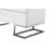 Pangea Home Modern 3-Drawer Dresser / Sideboard Buffet – Contemporary Storage Cabinet with Sleek Steel Base – Available in White High Gloss Finish-1207428910