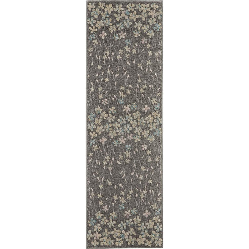 Zaizi Floral Indoor Rug, Runner 2'3" x 7'3"