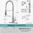 WOWOW Pull Out Kitchen Faucet-105227326