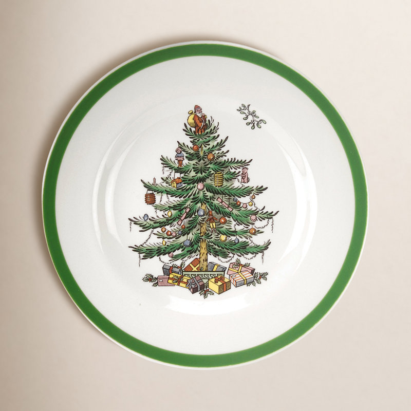 Spode Christmas Tree Bread & Butter Plate