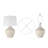 Braisley 25" Ceramic Table Lamp Set