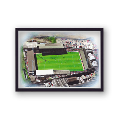Rotherham United Fc - Millmoor - Football Stadium - Vintage - Single Picture Frame Print