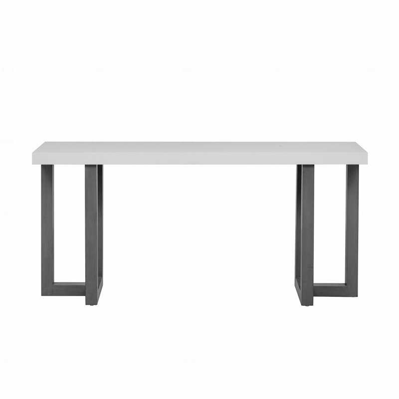 Console Table With Legs, White