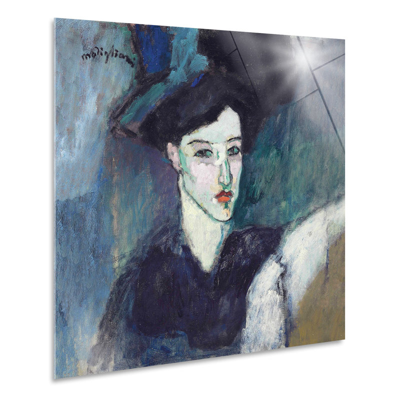 The Jewess by Amedeo Modigliani - No Frame Painting, Plastic/Acrylic, 70cm H x 70cm W