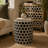 Bone Inlay Occasional Stool