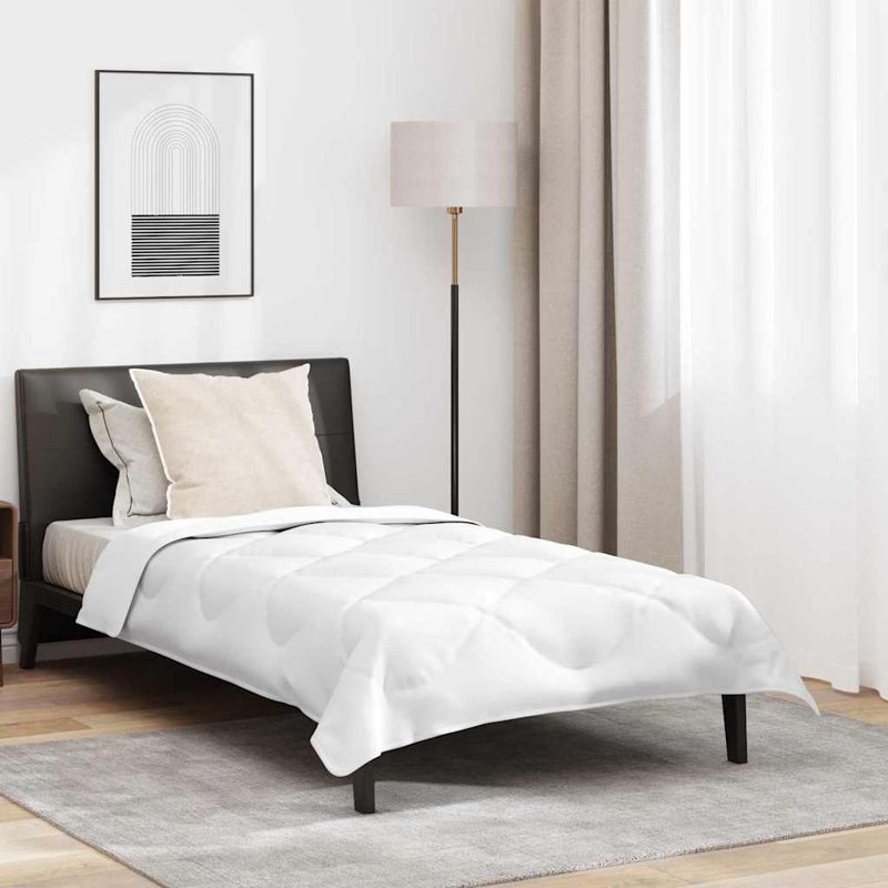 Microfiber Duvet Cover Set, 135 x 200 cm Duvet Cover + 1 Accent Pillow