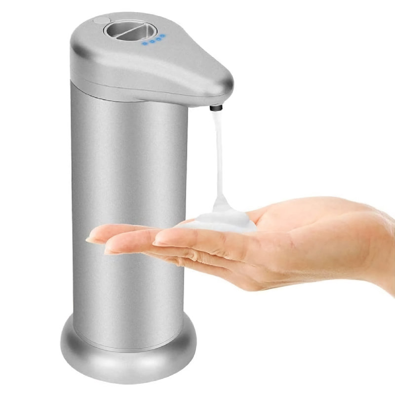 Intexca Automatic Soap Dispenser, 300ml Infrared Motion Sensor, Foam Soap for Home, Kitchen, Bathroom