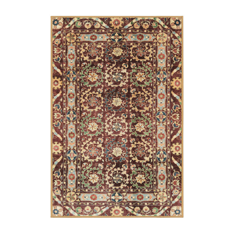 Abstract Indoor Rug, Rectangle 8' x 12'
