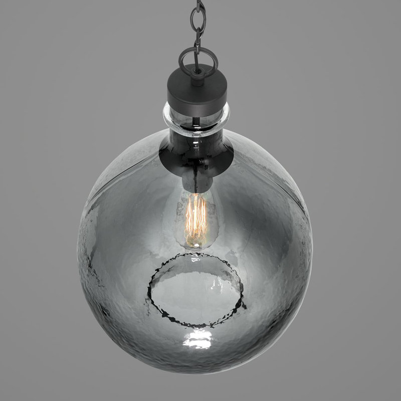 Rochester 1 - Light Single Pendant, Graphite