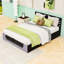 Base de lit plateforme avec espace de rangement sous le lit-2062653170