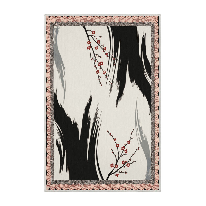Petal Cascades Rug, Rectangle 8' x 12'
