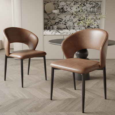 Open Back Modern Dining Chair